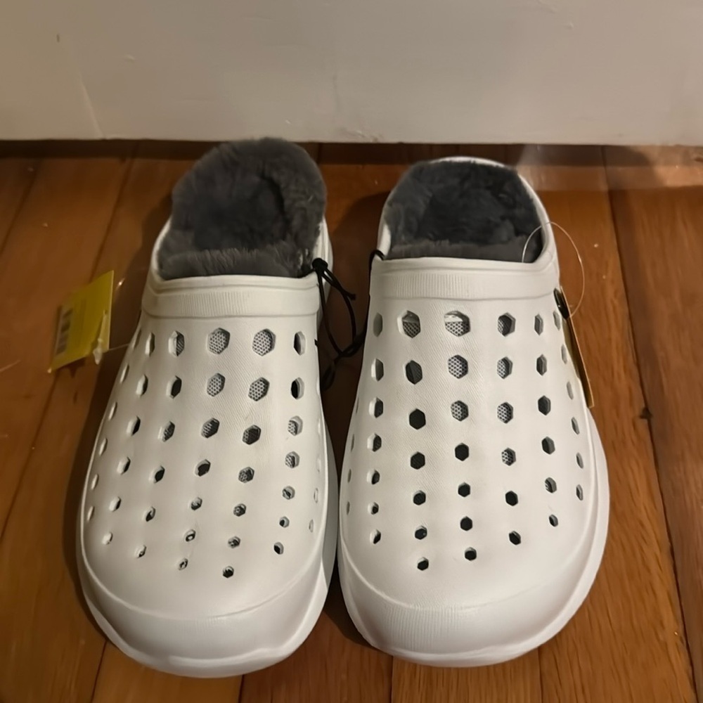 Joybees Cozy White clogs  With Removable Liner Size 7 - Picture 5 of 15